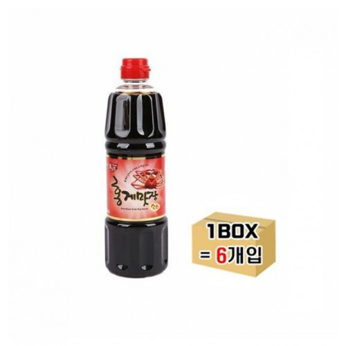 홍게맛간장1.8리터x6통 묶음배송