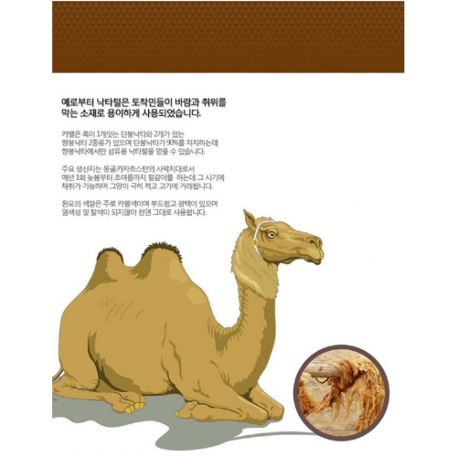 예단용 낙타이불 묶음상품 5개